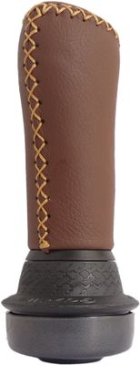 Gazelle aero handvat met draaibel, 145mm, bruin/zwart