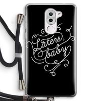 Laters, baby: Honor 6X Transparant Hoesje met koord