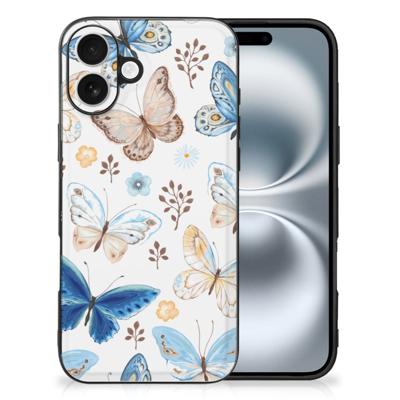 Dierenprint Telefoonhoesje voor iPhone 16 Vlinder Dierenprint Telefoonhoesje voor iPhone 16 Vlinder