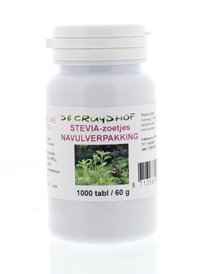 Cruydhof Stevia extract zoetjes navulling 1000 Tabletten Cruydhof Stevia extract zoetjes navulling 1000 Tabletten