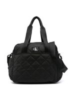 Calvin Klein Kids sac à langer matelassé - Noir