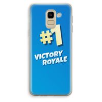 Victory Royale: Samsung Galaxy J6 (2018) Transparant Hoesje