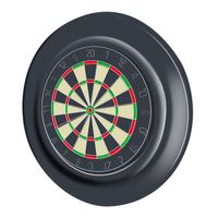 Masterdarts Dartbord Surround Ring - voor Dartborden tot 45 CM - Rubber - Zwart