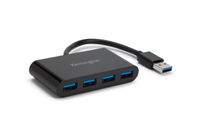 Kensington UH4000 4 Port Hub USB 3.0-hub 4 poorten Zwart - thumbnail