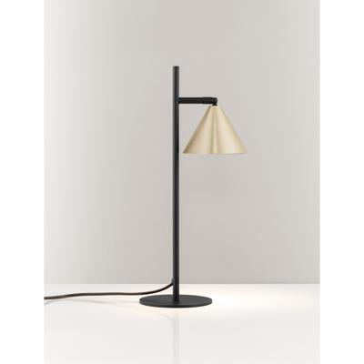 Lyora TafellampConico zwart met goud - 9011434