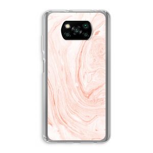 Peach bath: Xiaomi Poco X3 NFC Transparant Hoesje