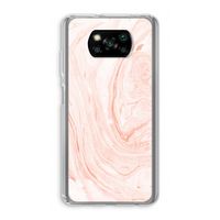 Peach bath: Xiaomi Poco X3 NFC Transparant Hoesje