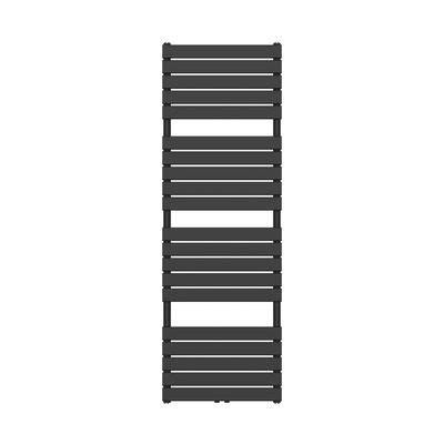 Handdoekradiator BWS Ress Middenaansluiting 180x60 cm Zwart