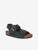 Leren sandalen voor jongens met gespen