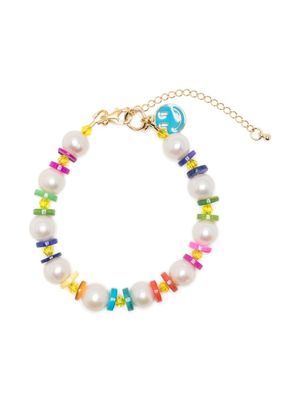 A Sinner in Pearls bracelet à breloques - Multicolore