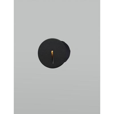 Lyora InbouwlampAizen rond antraciet - 9136185
