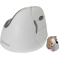 Evoluent VerticalMouse4 VM4RB Mac Ergonomische muis Bluetooth Optisch Wit, Zilver 6 Toetsen 2800 dpi Ergonomisch - thumbnail