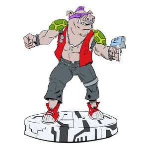Teenage Mutant Ninja Turtles PVC Statue 1/8 Bebop --- DAMAGED PACKAGING