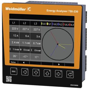 Weidmüller ENERGY ANALYSER 750-230 Digitaal inbouwmeetapparaat