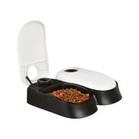 TRIXIE 24372 hond & kat voedings- en watervoorziening Kunststof Zwart, Wit Automatische voeder voor huisdieren - thumbnail