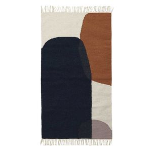 Ferm Living Kelim Vloerkleed Merge Small Ferm Living Kelim Vloerkleed Merge Small
