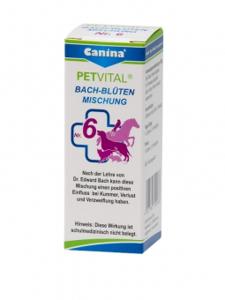 Canina PETVITAL Bach-Blüten No.6 Universeel Tablet