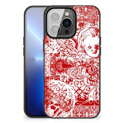 Telefoonhoesje iPhone 13 Pro Max Angel Skull Rood