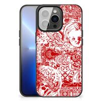 Telefoonhoesje iPhone 13 Pro Max Angel Skull Rood