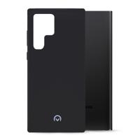 Mobilize Rubber Gelly Case Samsung Galaxy S22 Ultra 5G Matt Black