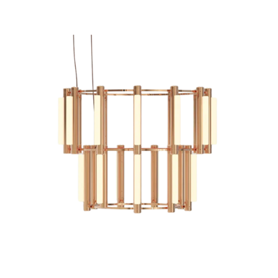 A-N-D - Pipeline Kroonluchter 8 Hanglamp