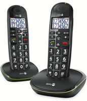 Doro Phoneeasy 110 Duo DECT Telefoon met Grote Toetsen Doro Phoneeasy 110 Duo DECT Telefoon met Grote Toetsen