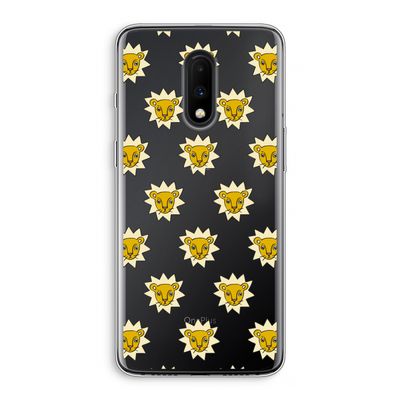 Leeuwenkoppen: OnePlus 7 Transparant Hoesje