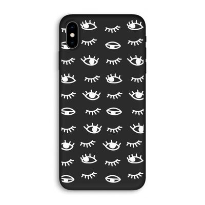 Eye pattern #3: iPhone XS Max Biologisch afbreekbaar hoesje