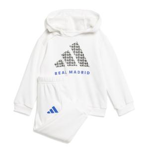 adidas Real Madrid DNA Joggingpak 2025-2026 Baby/Peuters Wit Zwart Blauw