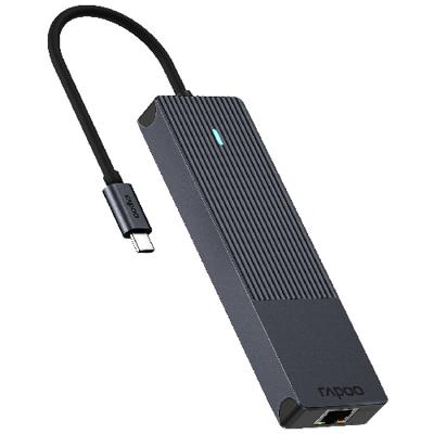Rapoo USB-C Multiport Adapter, 6-in-1 OUTLET