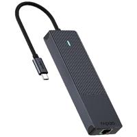 Rapoo USB-C Multiport Adapter, 6-in-1 OUTLET Rapoo USB-C Multiport Adapter, 6-in-1 OUTLET