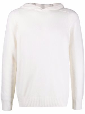 D4.0 hoodie en laine - Blanc