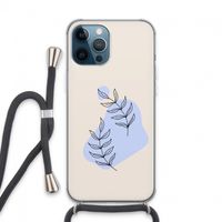 Leaf me if you can: iPhone 13 Pro Max Transparant Hoesje met koord