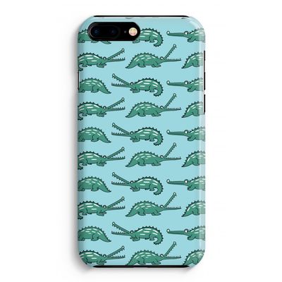 Kroko: iPhone 8 Plus Volledig Geprint Hoesje