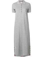 Thom Browne robe-pole à détail de rayures - Gris