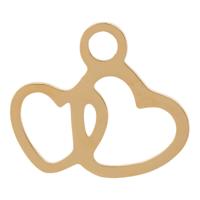 iXXXi Charm 2 Hartjes Goud iXXXi Charm 2 Hartjes Goud