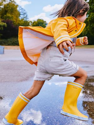 Regenlaarzen Lolly Pop AIGLE® voor meisjes geel