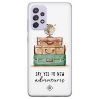 Samsung Galaxy A72 siliconen hoesje - Let's get lost