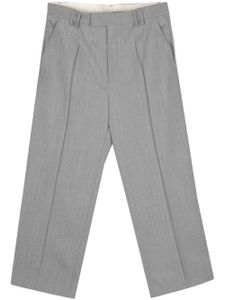 Nº21 pantalon court à coupe droite - Gris