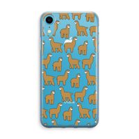 Alpacas: iPhone XR Transparant Hoesje