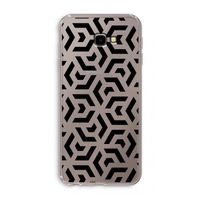 Crazy pattern: Samsung Galaxy J4 Plus Transparant Hoesje