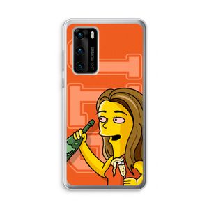 Jamie Lee Simpson: Huawei P40 Transparant Hoesje