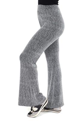 Silvery flared pants
