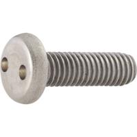 TOOLCRAFT 88111 Lenskopschroeven M4 16 mm Tweegats RVS 10 stuk(s)