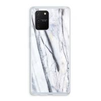 Gestreepte marmer: Samsung Galaxy S10 Lite Transparant Hoesje