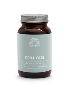 Mattisson HealthStyle Krill Olie 500mg Capsules