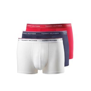 Tommy Hilfiger 3-pack boxershorts trunk rood/wit/blauw