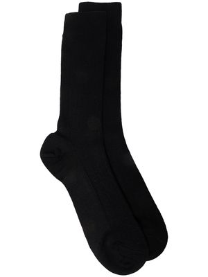 Givenchy chaussettes en maille fine - Noir