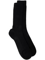 Givenchy chaussettes en maille fine - Noir
