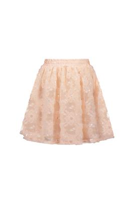 Le Chic Zomer rok meisjes Roze - tule bloemen - Twilight
